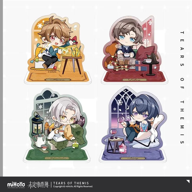 miHoYo Tears of Themis official genuine winter warmth series anime games surrounding Q version of DIY acrylic risers Gift