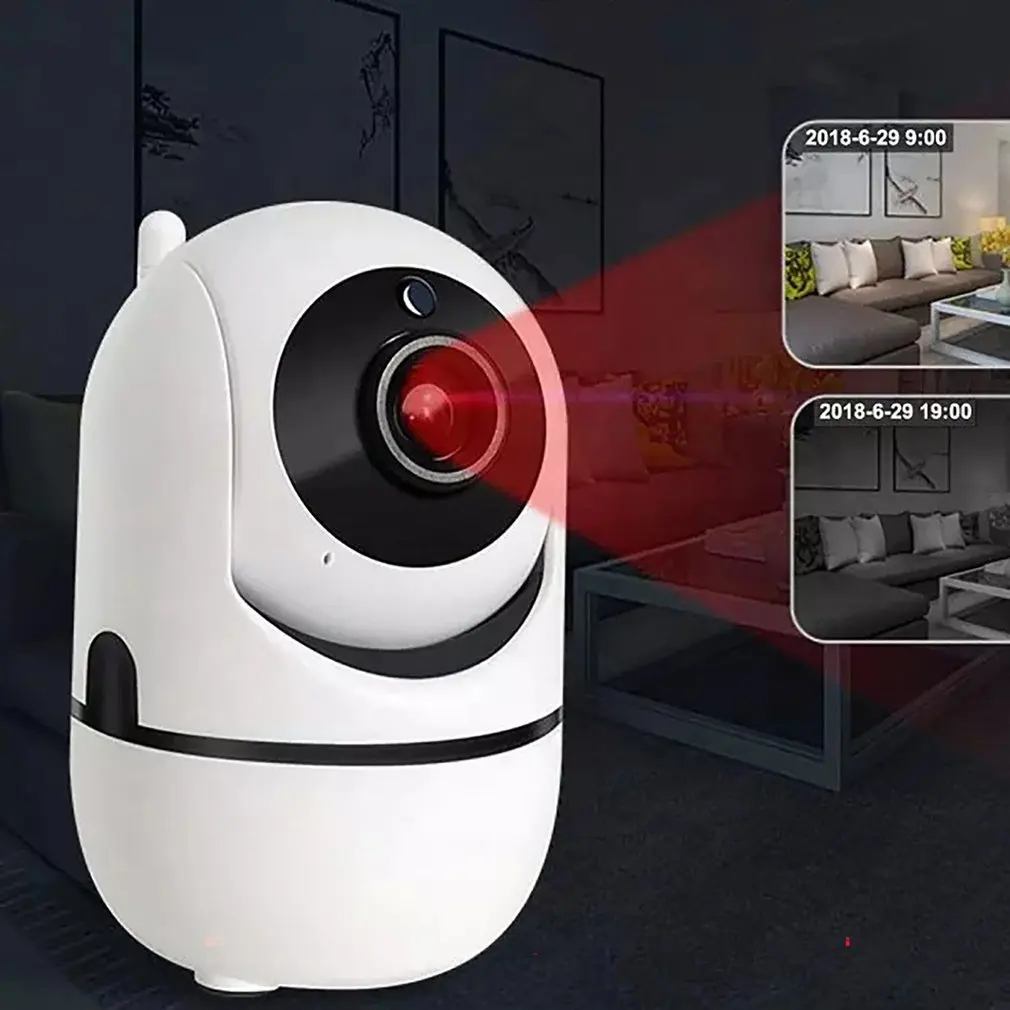 1080P Camera Home Security For Baby Monitor Indoor WiFi Camera With Pan Tilt Night Vision Audio Video Wi-Fi Cameras Dropshippin