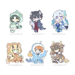 Tartaglia Wriothesley Anime Figure Neuvillette Xiao Toy Figures Woman Fashion Action Stand Figurine Model Doll Toys Acrylic Gift