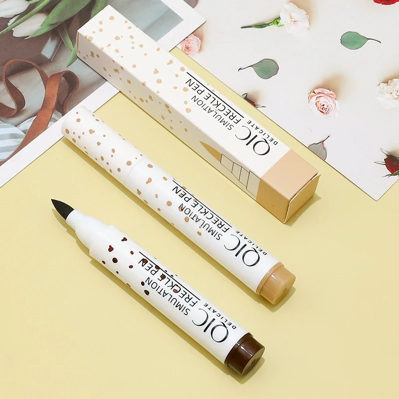 Eyeliner Pen Blend able Formel vielseitig natürlich aussehend einfach wasserdichte Tipps aufzutragen, um Sommersprossen auf natürliche Weise zu erreichen