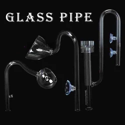 Aquarium ADA Style 13mm 17mm Glass Lily Pipe Inflow Outflow Tube The Glass Inlet Outlet Water Pipe for Fish Tank filter 12/16mm