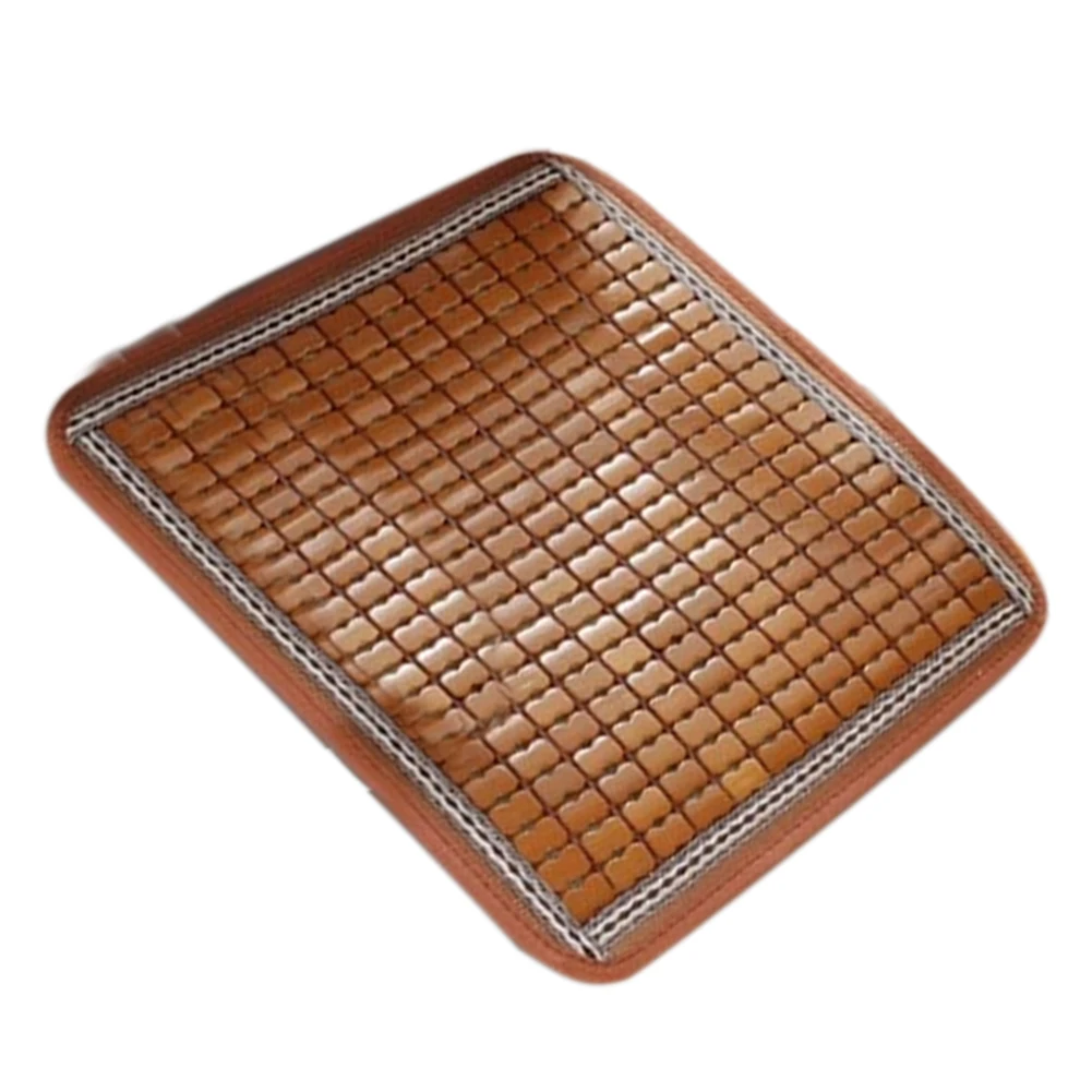 Office and Vehicle Seat Mat for Warm Environments - Breathable Top Layer and Silicone Dot Non-Slip Base to Reduce Heat Retention