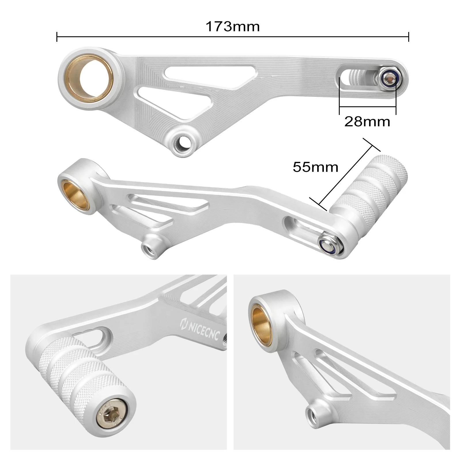 Für BMW R 1250GS 2019-2023 R1250GS Adventure 2019-2024 R 1200GS R1200GS Adventure 13-18 Motorrad Einstellbare Schalthebel – Detail 12