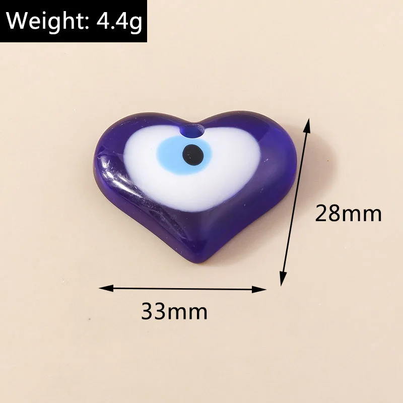 5 Stück Bohemia Lucky Turkish Evil Eye Charms für Schlüsselanhänger, handgefertigt, DIY, Hamsa-Hand, blaue Perlen-Anhänger für Damen und Herren, Dekor – Detail 12