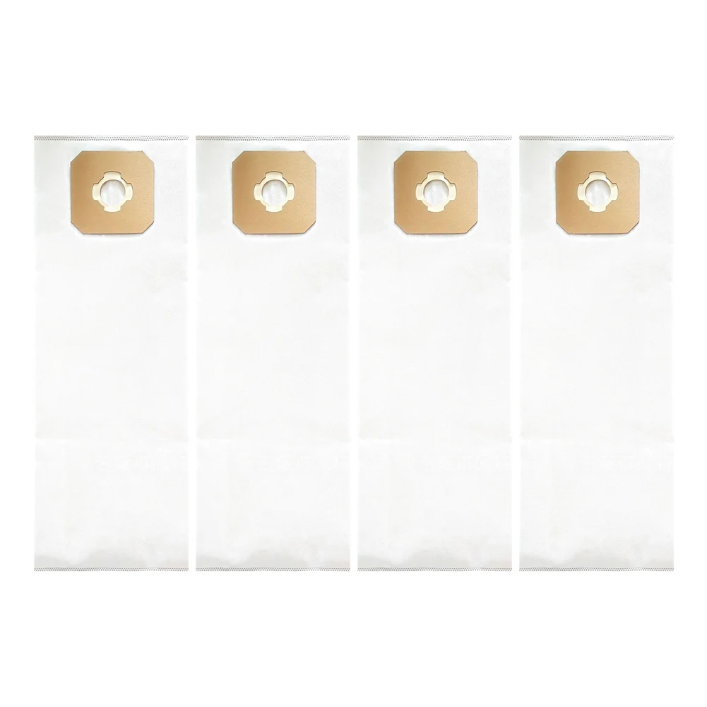 Central Vacuum Dust Bags for Vacuflo Models DB5000 DB7000 DB8000 DB9000 Non Woven Filter Bags 70x25cm White 4 Piece Set
