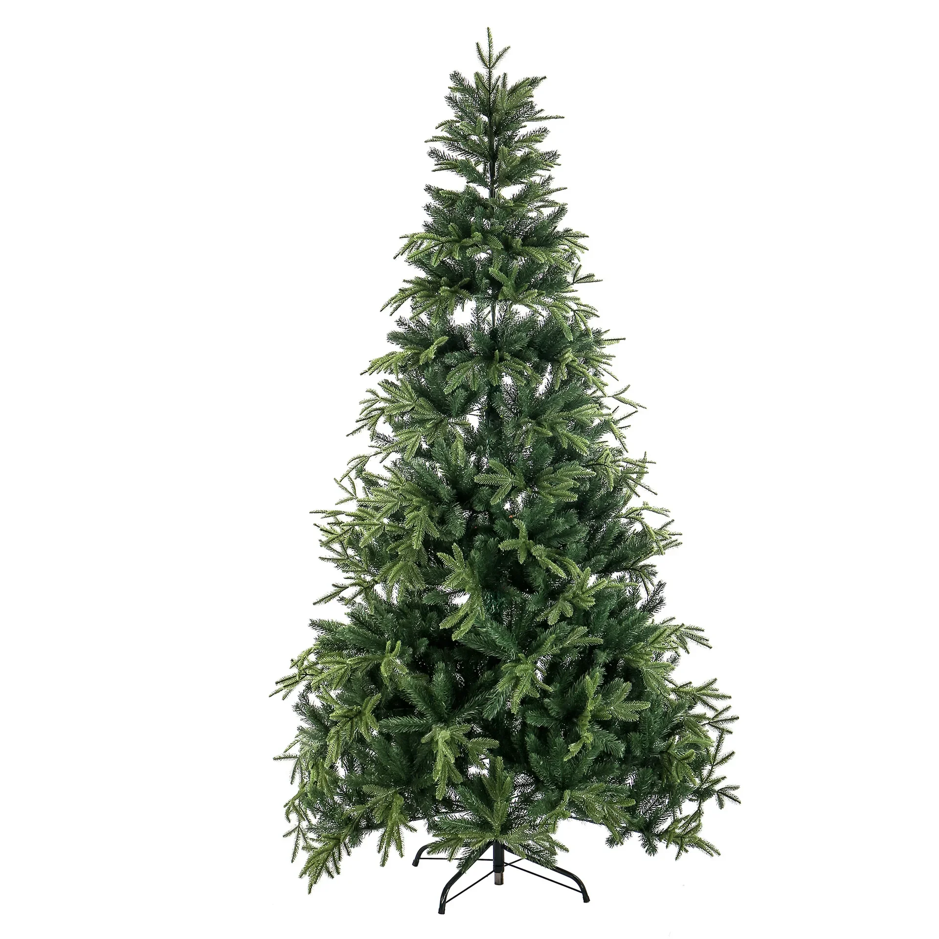 High-grade mixed leaf PE&PVC Christmas tree holiday decorations gifts bars shops places ornaments factory outlet