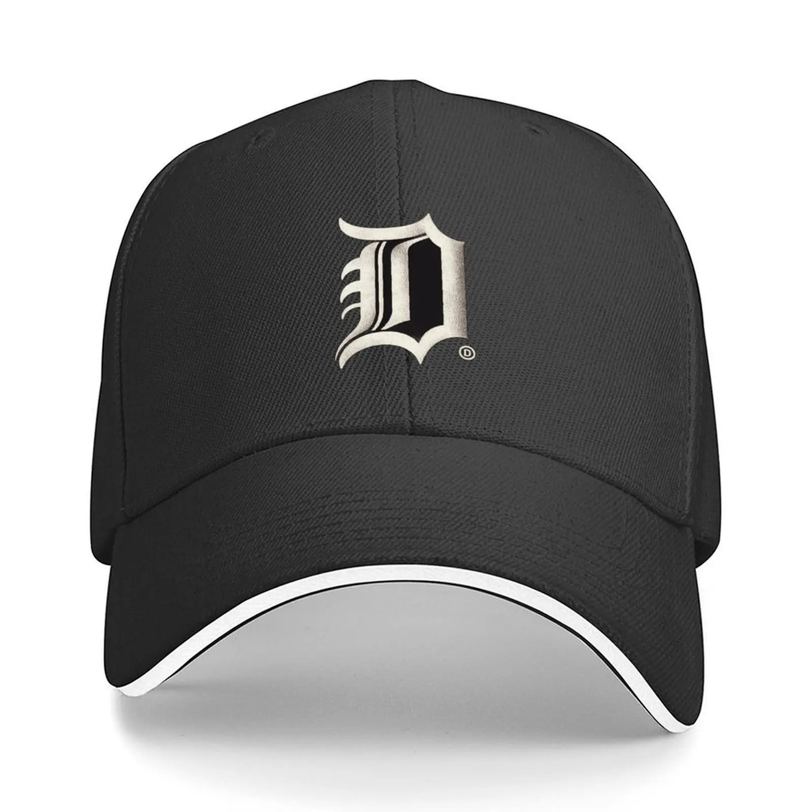 

Detroit Old English D Baseball Cap tactical cap black Funny hats Military Cap Man Women's Men's