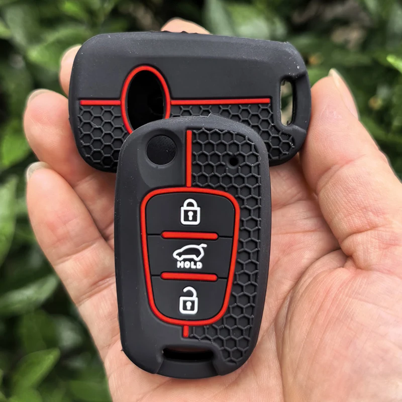 For Hyundai I20 I30 Ix20 Ix25 Ix35 Elantra Accent KIA Sportage Rio 3 Soul Optima Ceed Pro K5 K2 Pride Car Remote Key Case Cover view 5