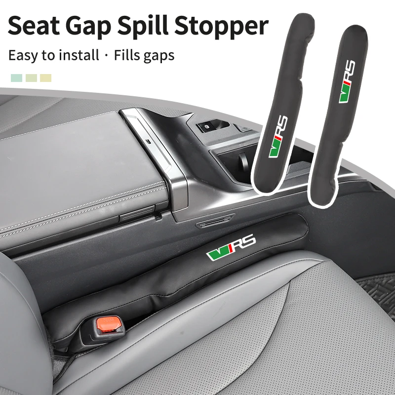 Car Seat Gap Filler Side Seam Plug Strip Leak-proof Filling Strip Accessories For Skoda VRS Octavia A5 A4 RO Kodiaq Elroq Kylaq