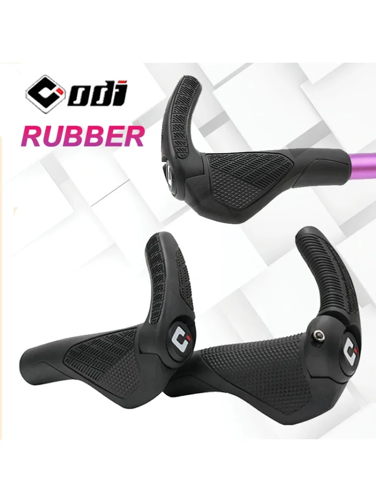 AliExpress ODI Bicycle Handlebar Grip Rubber Anti-Slip Mountain Bike Grips Dustproof BMX Bike Handles Ergonomics MTB Cuffs Cycling Parts