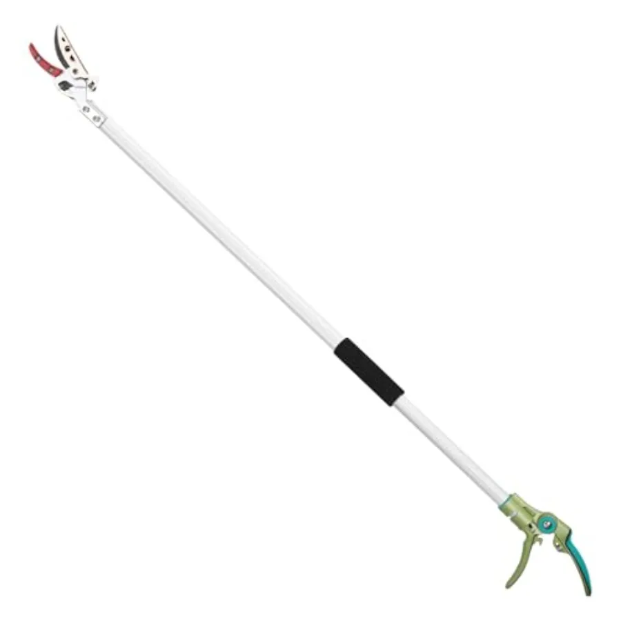 

Tree Pruner for Garden Cut Capacity 1/2 Inch and Hold Pole Pruner Lightweight Fruit Picker with Non-slip handle Long Reach Tree