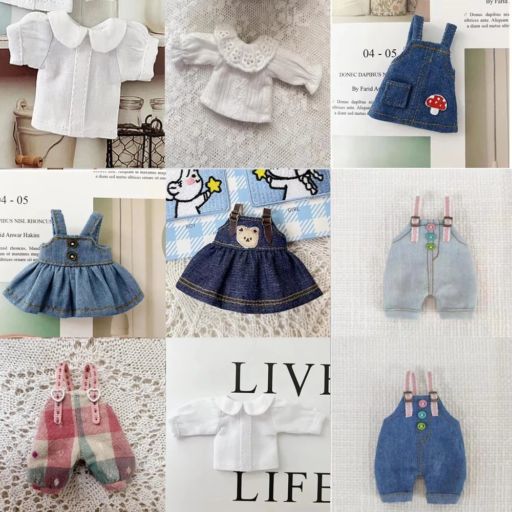 

HOUZIWA OB11 Doll Clothes Overall For GSC 1/12 BJD Dolls