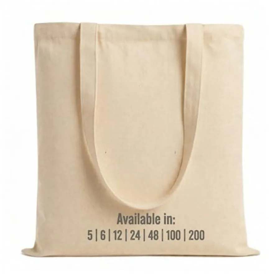 

Salt Earth 100% Cotton Tote Bag, Canvas Tote Bags Bulk, Reusable Totes for Grocery, Shopping, Beach, Storage, Travel and Gift