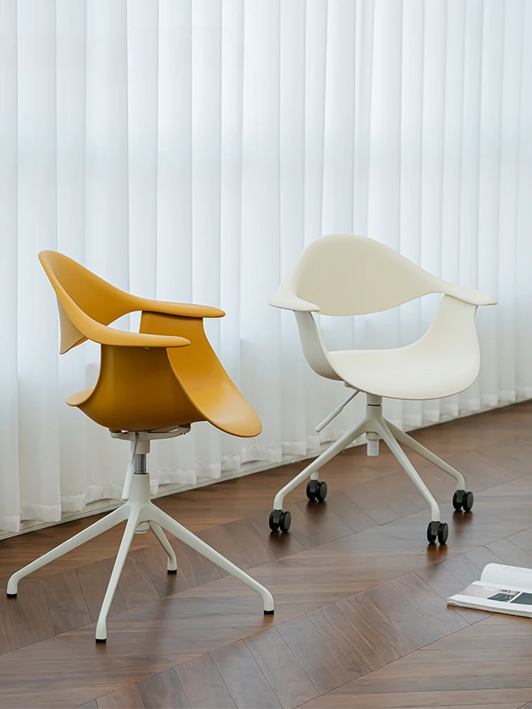 

Comfortable computer chair, lifting and rotating office chair, simple study desk chair.