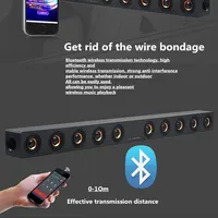 40W Home Theater Bluetooth Speaker Echo Wall Sound Blaster Built-In DSP Chip TV Computer Soundbar Stereo Subwoofer Music Center