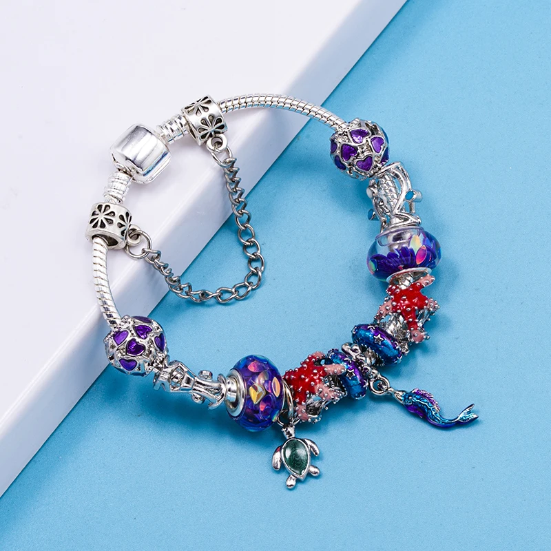 Hot selling Japanese and Korean new copper alloy basic bracelet DIY Brand Charm Bracelet Jewelry For Women Making Gift New