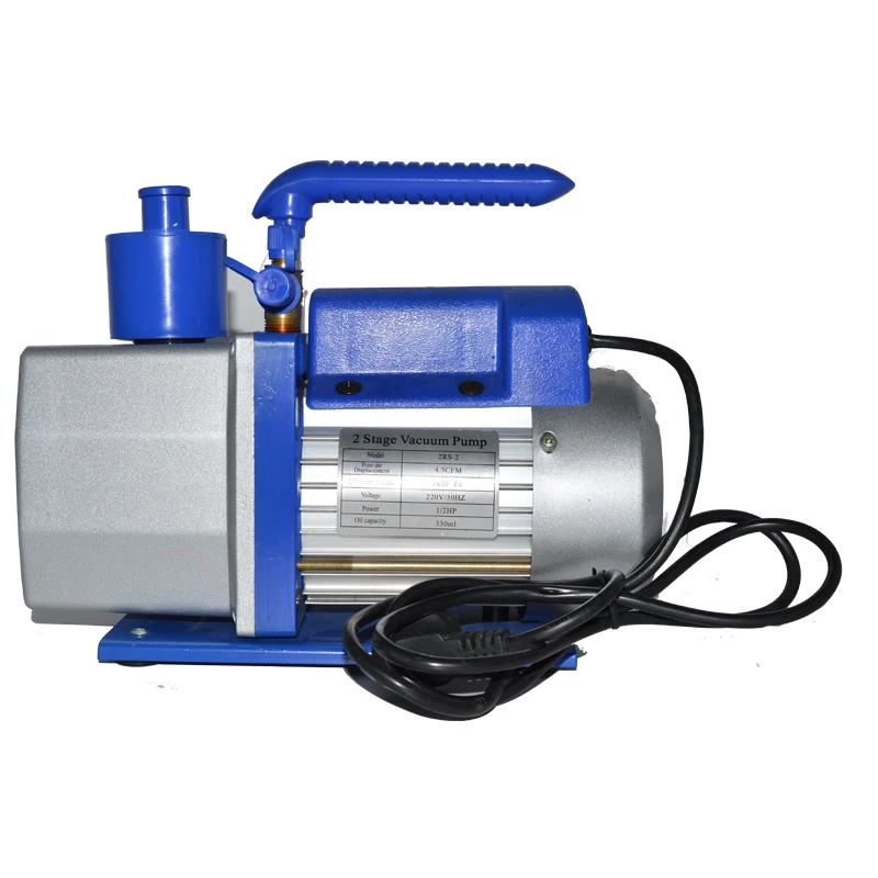 

220V 2L Rotary-vane Vacuum Pump,5L Vacuum Buckets,280*280mm Stainless Steel Vacuum Degassing Chamber