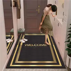 Entrance Porch Mat Kitchen Non-slip Carpet Living Room Bedroom Carpets Simple Washable Anti-fouling Rug Hotel Decorative Rugs