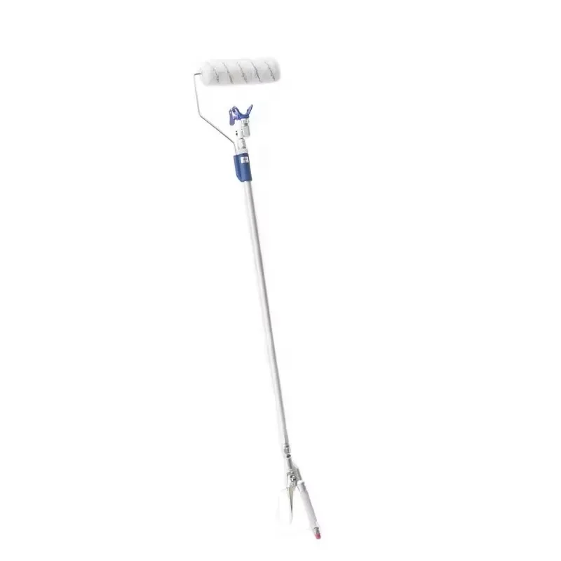 Airless Paint Roller Brush Kit High Pressure Spray Gun Attachment Time Saving Painting Tool for Wall Ceiling Home Renovation
