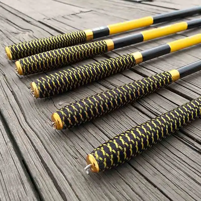 جوسبي تلسكوبي ألياف الكربون الصيد رود ، سوبر هارد ، الترا ضوء ، الكارب تيار رود ، اكسسوارات الصيد ، 7.2 متر ، 6.3 متر ، 5.4 متر ، 4.5 متر ، 3.6 متر ، 2.7 متر ، متر ، جديد