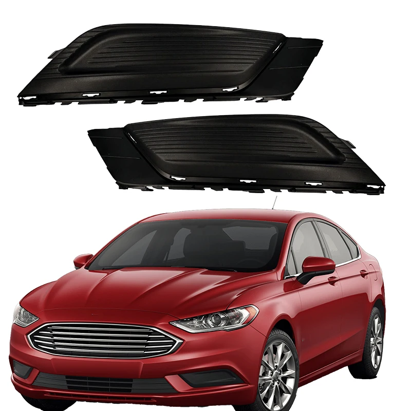 

Для Ford Fusion 2017 2018, передний бампер автомобиля, противотуманная фара, крышка, рамка, противотуманная фара, накладка на крышку, решетка