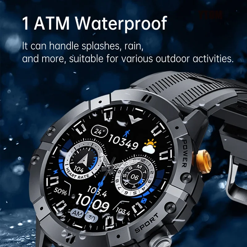 Newest C29 1.52 INCH Sport IP68 1ATM Waterproof Smart Watch For Men Women Full Touch Screen Fitness SMARTWatches Bluetooth Calls