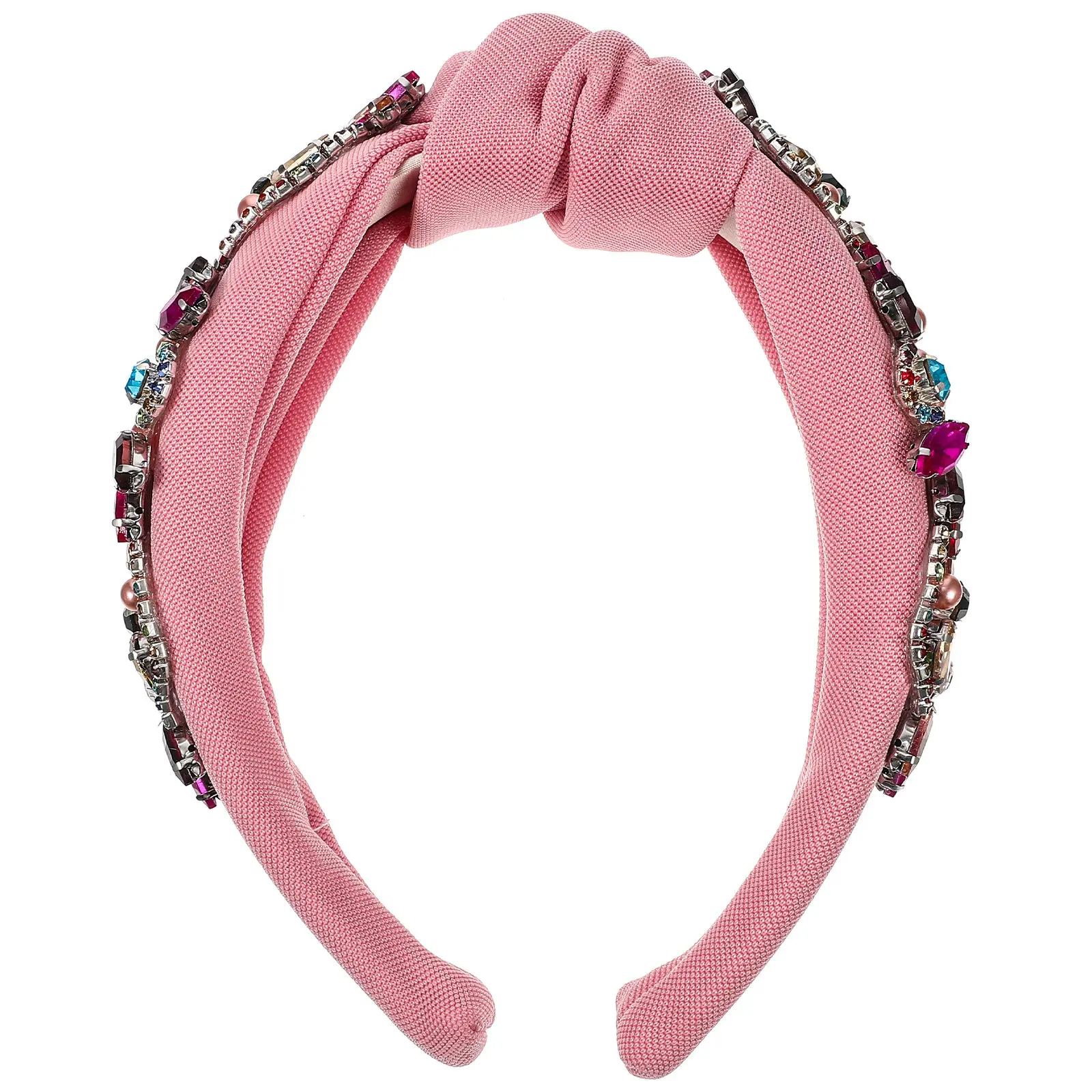 

Knotted Wide Headband for Women Pearl Hair Accessory Elegant Delicate Fashion Headband for Party Spa Makeup Gift Stylish
