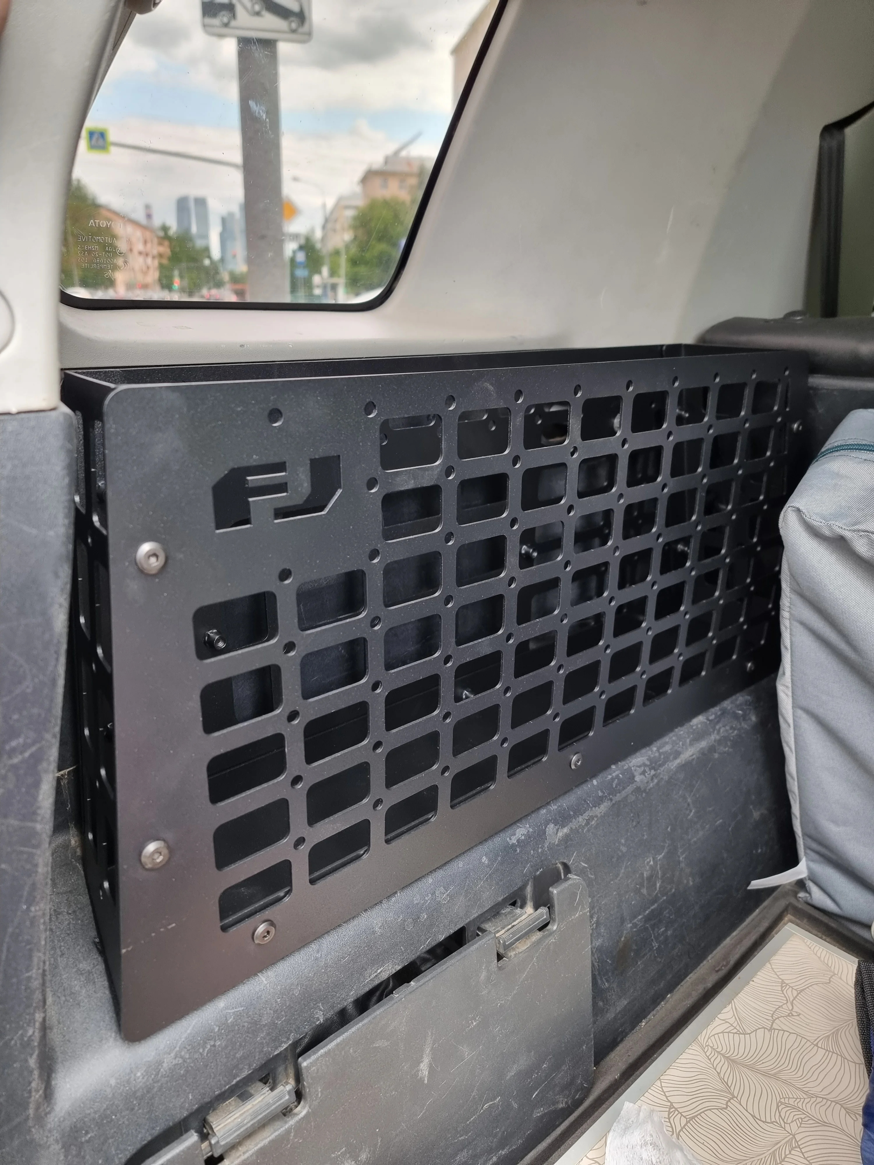 

Fit For Toyota FJ Cruiser (XJ10) 2007-2023 Modular Storage Molle Panels System Trunk Shelf Luggage Storage