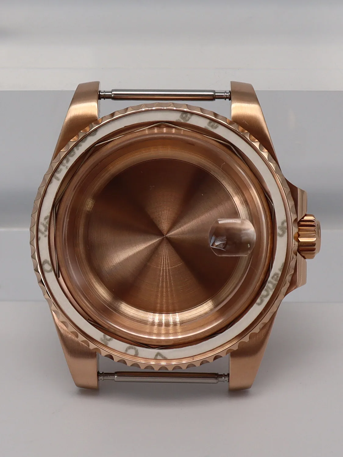 NH35 ملحقات تعديل علبة الساعة 316L تقويم من الفولاذ المقاوم للصدأ زجاج الياقوت متوافق مع حركة ميوتا 8215