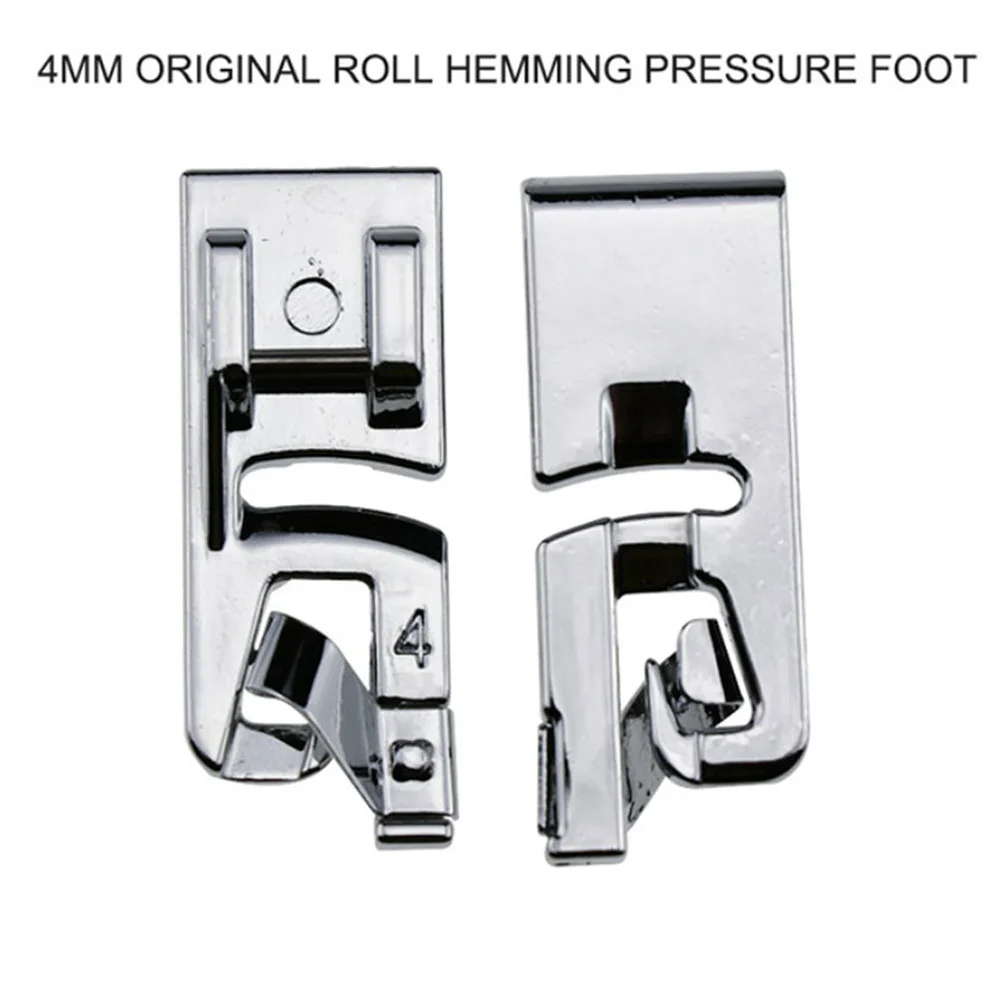 Narrow Rolled Hem Foot Máquina De Costura, Hemmer Presser, 3 Pcs Set