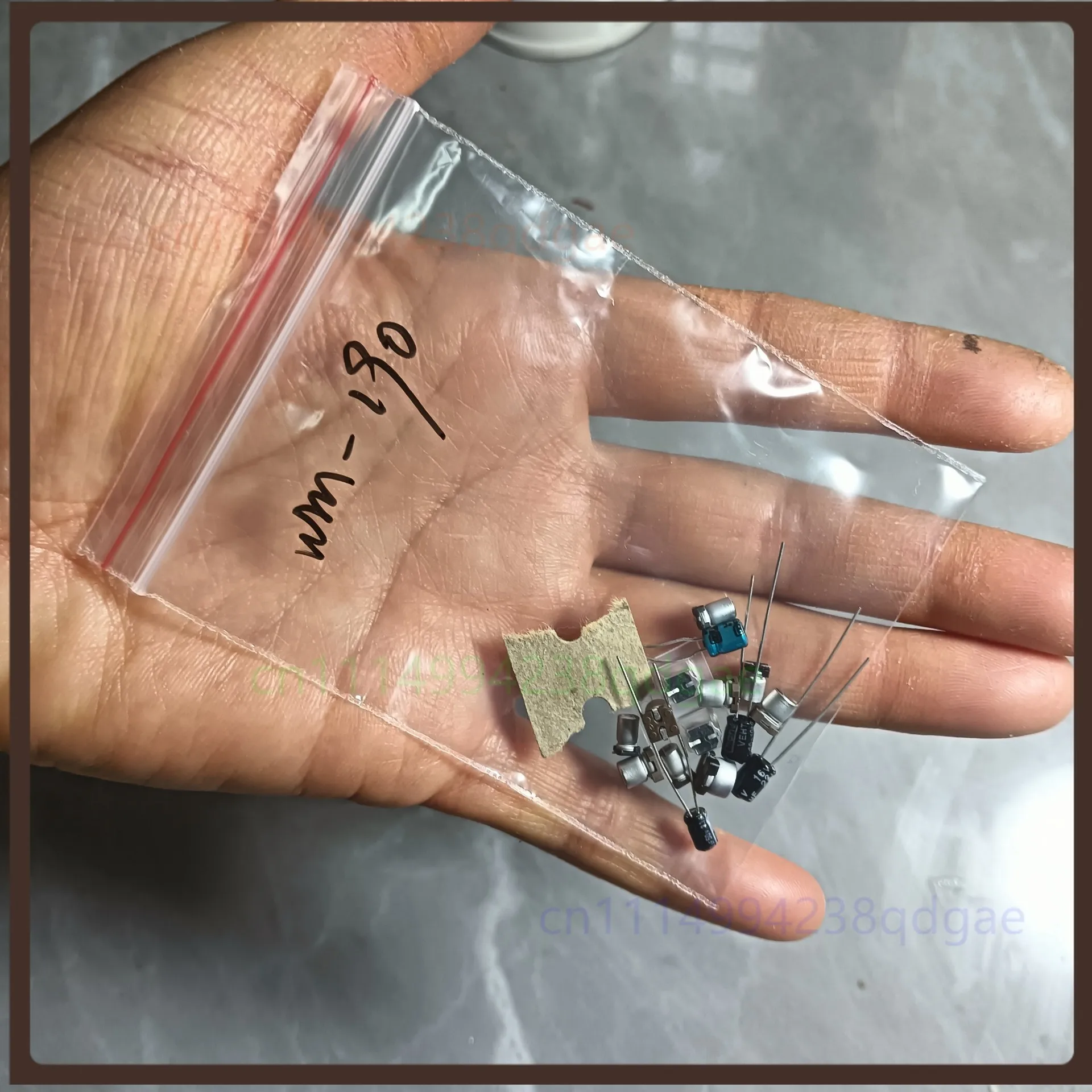 For Sony WM-190 Cassette Walkman Capacitor Kit New Full Capacitor Set Tape Player Repair Parts