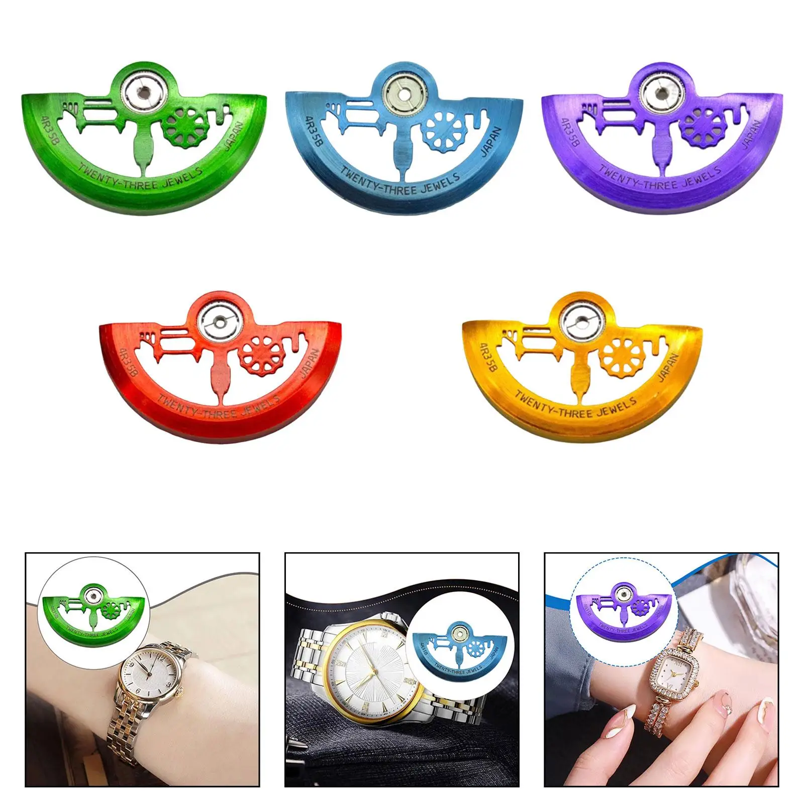 Automatic Rotor Oscillating Weight Repair Maintenance Jeweler Shop Easy to Use