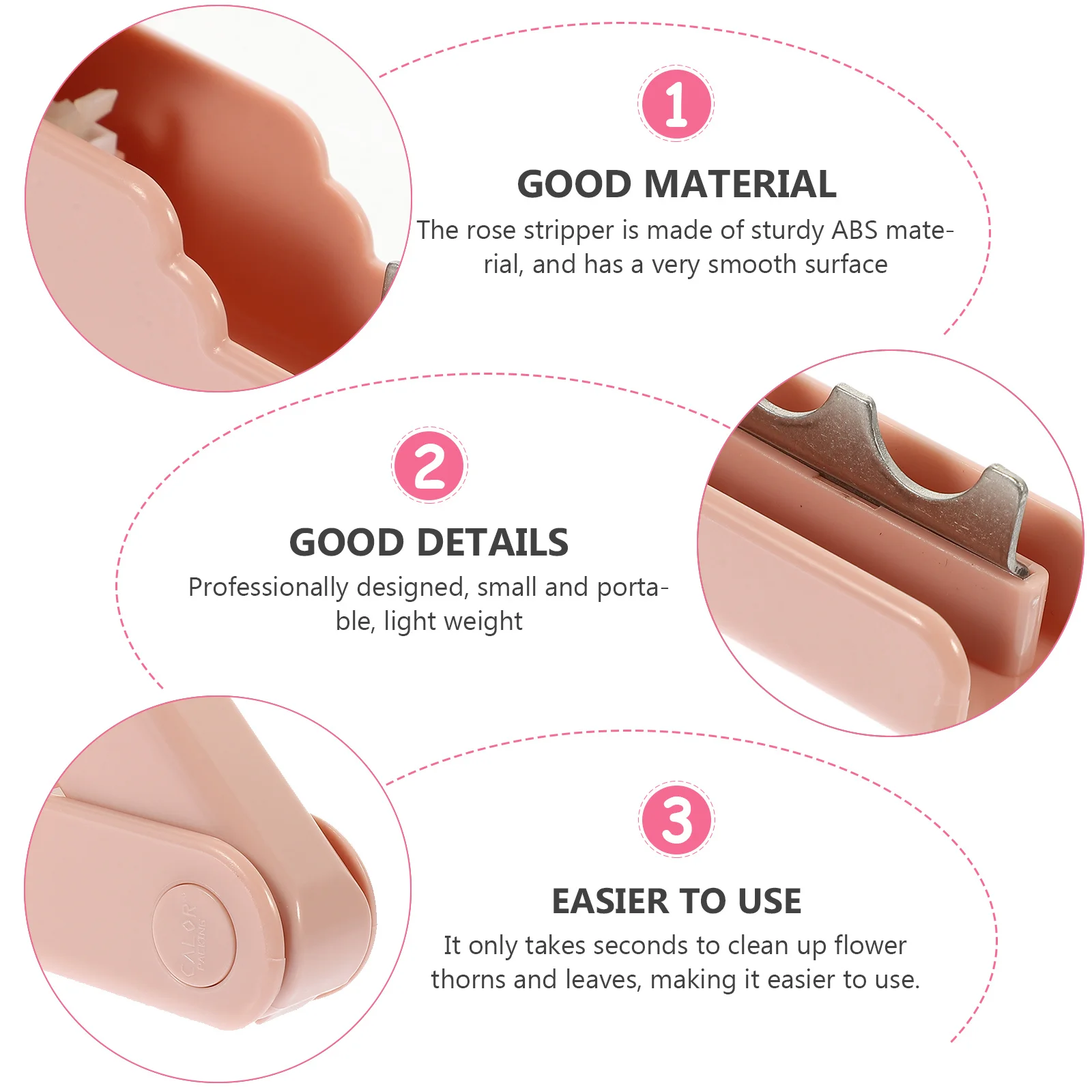 

1 шт., инструмент для зачистки роз, инструмент для очистки листьев шипов для флориста, садовый секатор для стеблей, ручные инструменты, средство для удаления цветочных шипов, садоводство