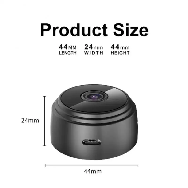 A9 Mini kamera wi-fi 1080P aparat Ip HD wersja nocna głos wideo bezprzewodowy Mini kamera kamera monitorująca ochronny zabezpieczający