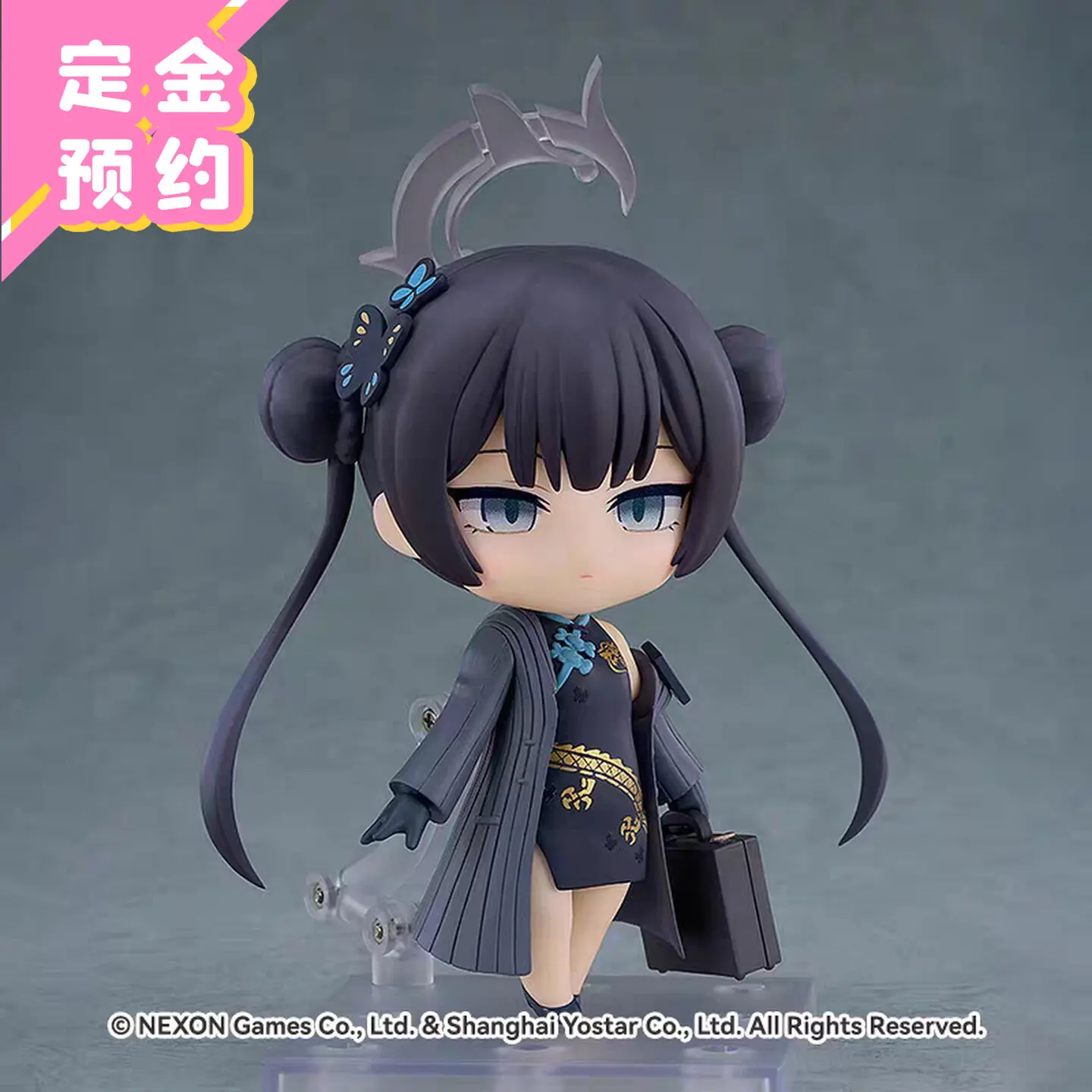 

Genuine Blue Archive Ryūge Kisaki Cosplay Anime Q Versions Figurine Garage Kits Cartoon cute Model Desktop Ornament Gift