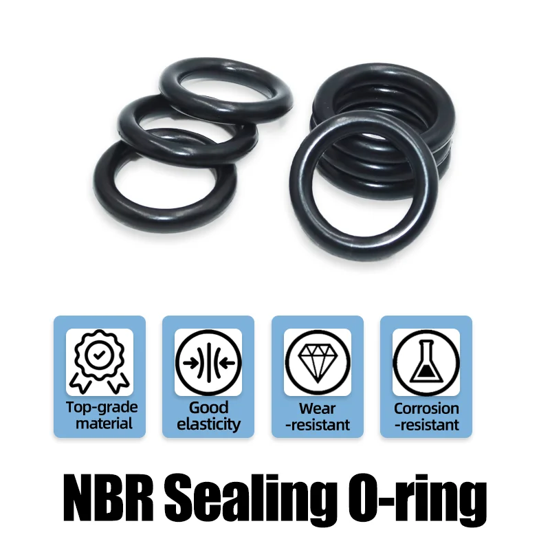 3230p O Ring Sealing Washer Nitrile Rubber NBR Oring High Temperature Oring Corrosion Oil Resist for Automotive Plumbing Gasket