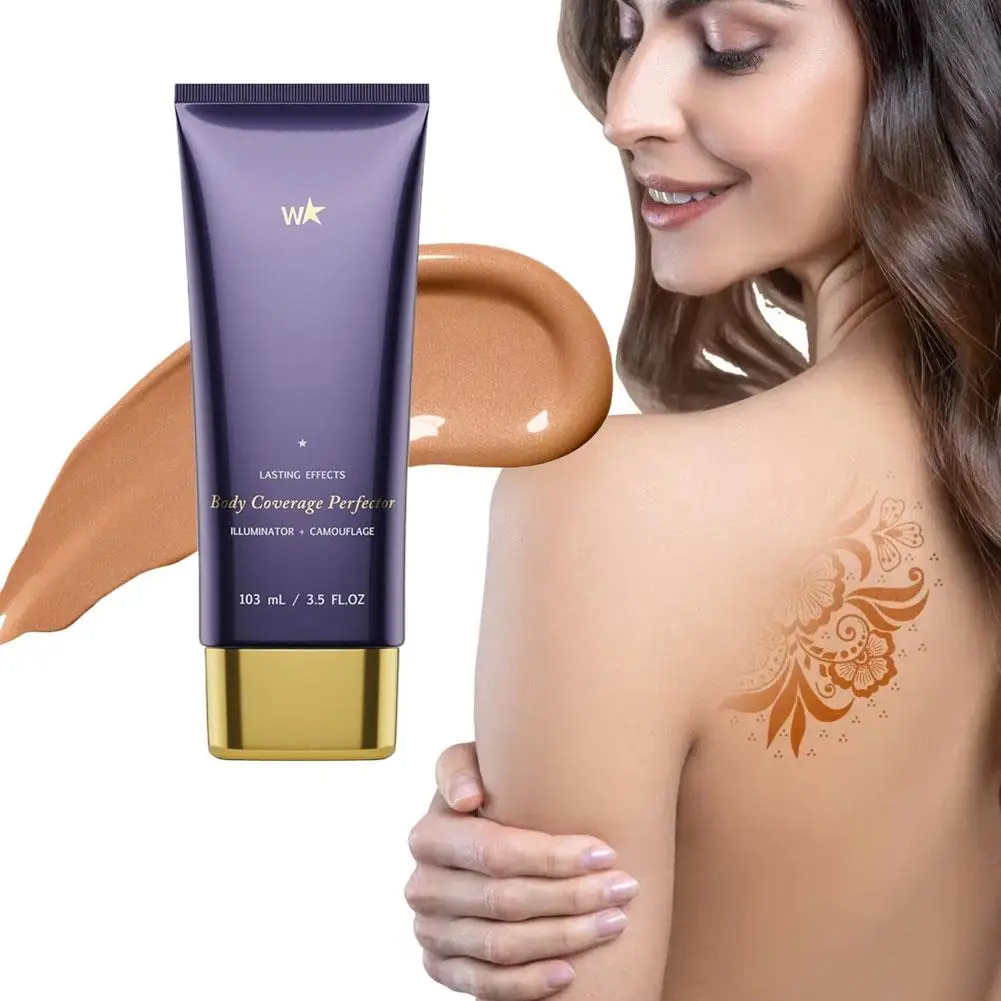 Beauty Body Coverage Perfector–Waterproof Leg & Body Makeup-Concealer For Scars, Spots, Veins, Tattoos and More Blend Cosmetics