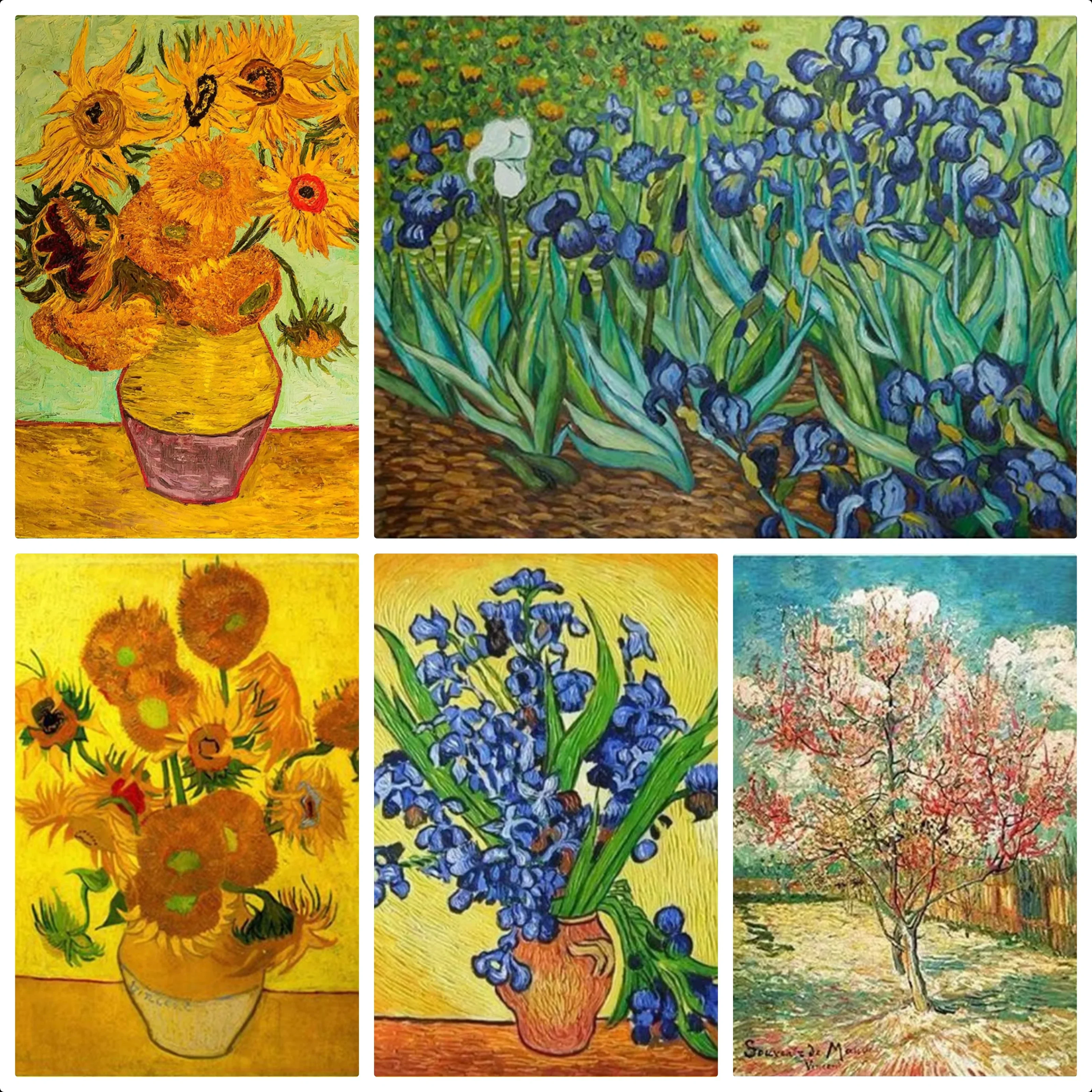 Neue Voll-Diamant-Malerei: Berühmte Van Gogh Gemälde, Diamant-Stickerei, Mosaik, Handgemachte Kreuzstich-Dekoration für Zuhause