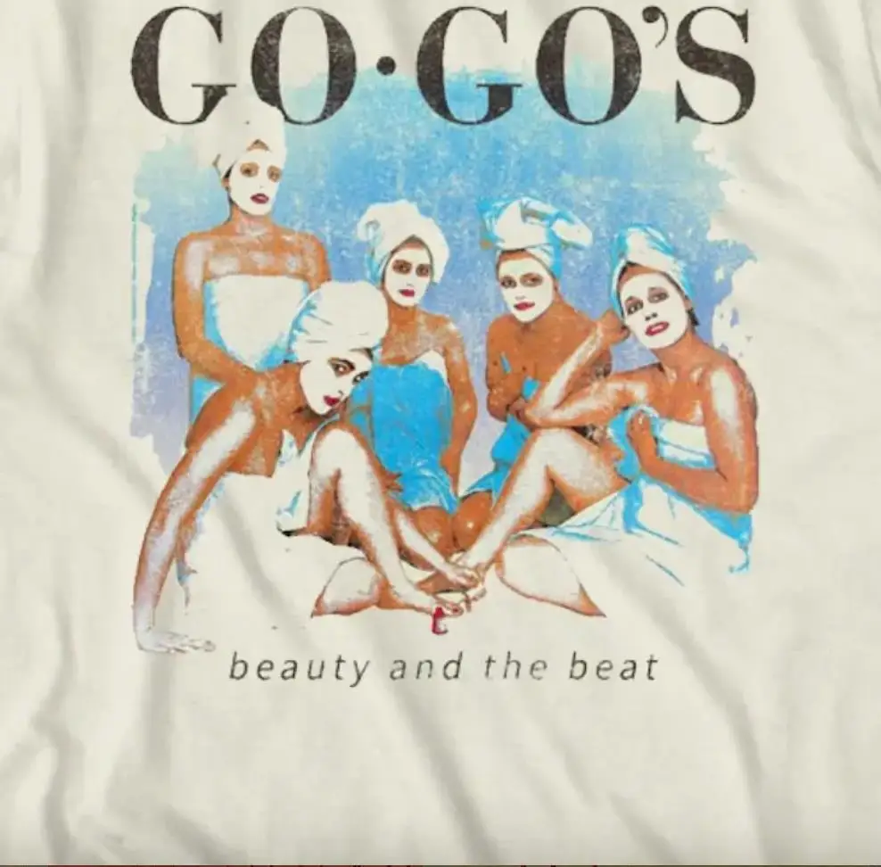 Colleciton The Go Gos Reprint Gift For Fan White All Size Men T-Shirt