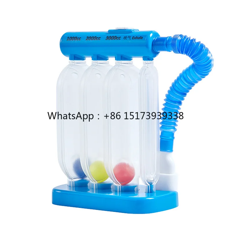 Adjustable Washable Large-capacity Lung Capacity Trainer Respiratory Muscle Trainer