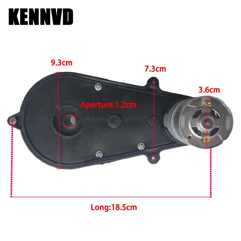 6V 12V 24V 5 Plum RS390 RS550 High Speed Children's Electric Ride on Car Vehicle Motor Gearbox Engine Reducer Accessories Parts