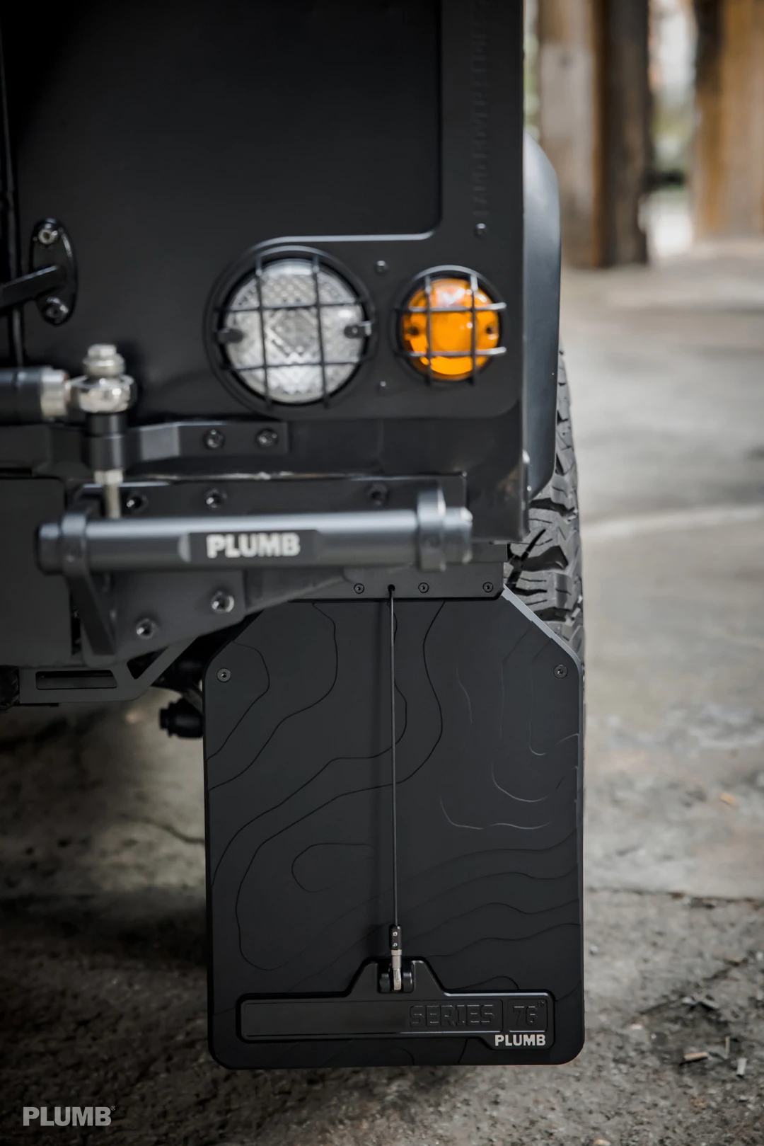 TLF  PLUMB 76 Series for Rear Bumper Kit Material Aluminum for De 90/110/130