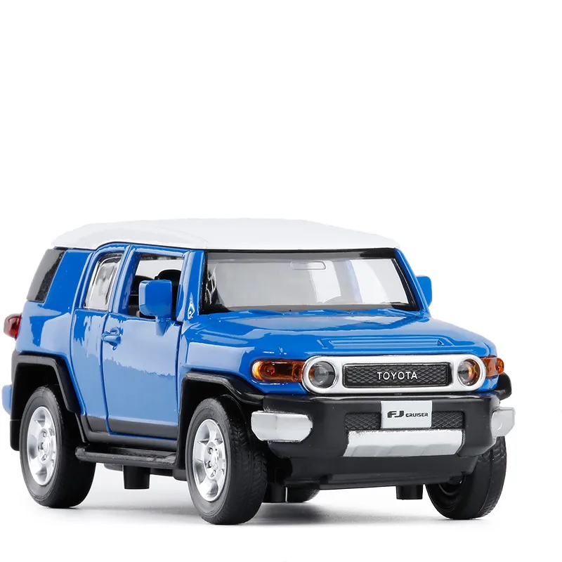 1:32 Toyota FJ CRUISER SUV Model exquisite Children\'s Sound And Light Pull Back Toy Off-road Models free Shipping F58