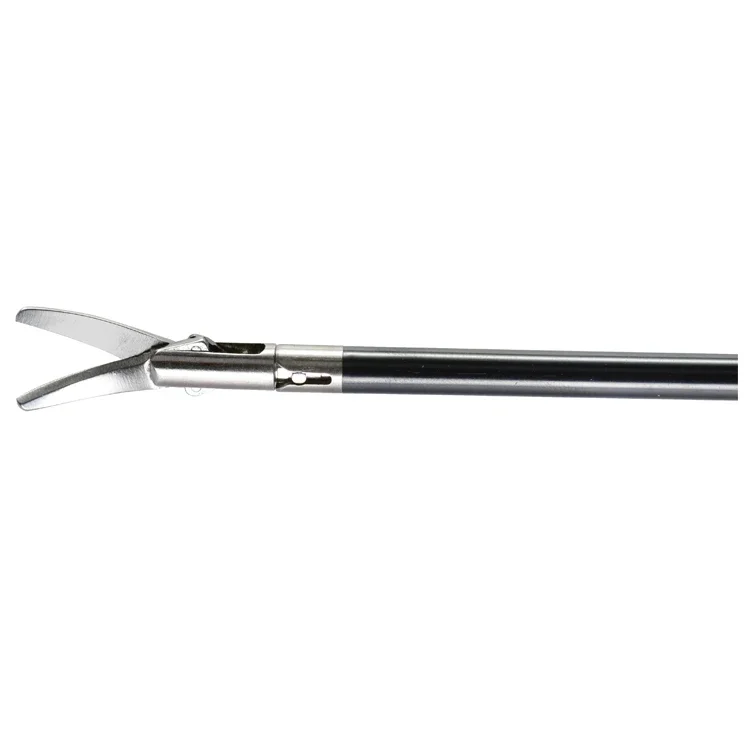 Geyi 5mm Laparoscopic Surgical Curved Scissors (Double Action)