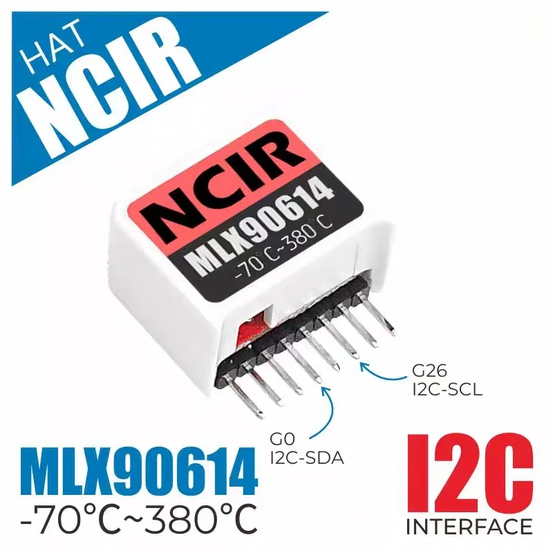 Official M5Stack NCIR Infrared Temperature Sensor MLX90614 Infrared Thermal Imaging for Human Body Temperature Collection
