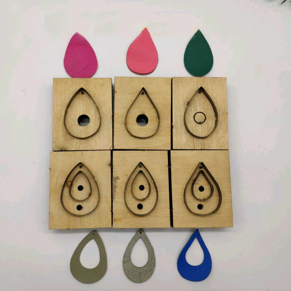 Дизайнерское кожаное изделие для украшения ушных колец peacook feather, форма для высекального ножа, ручной инструмент для перфорации