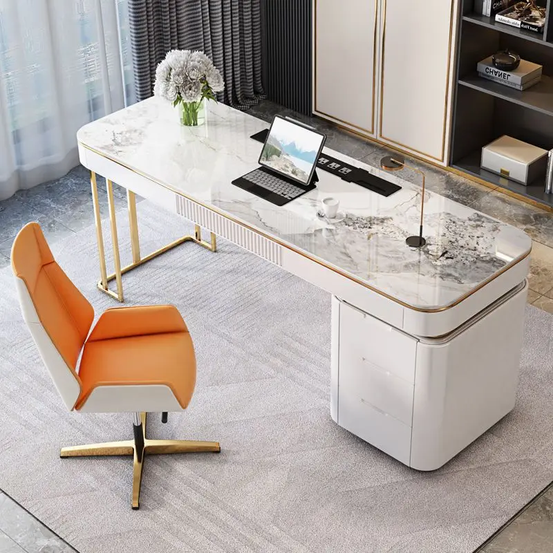 Slate desk Household integrated table Desktop desk Writing desk