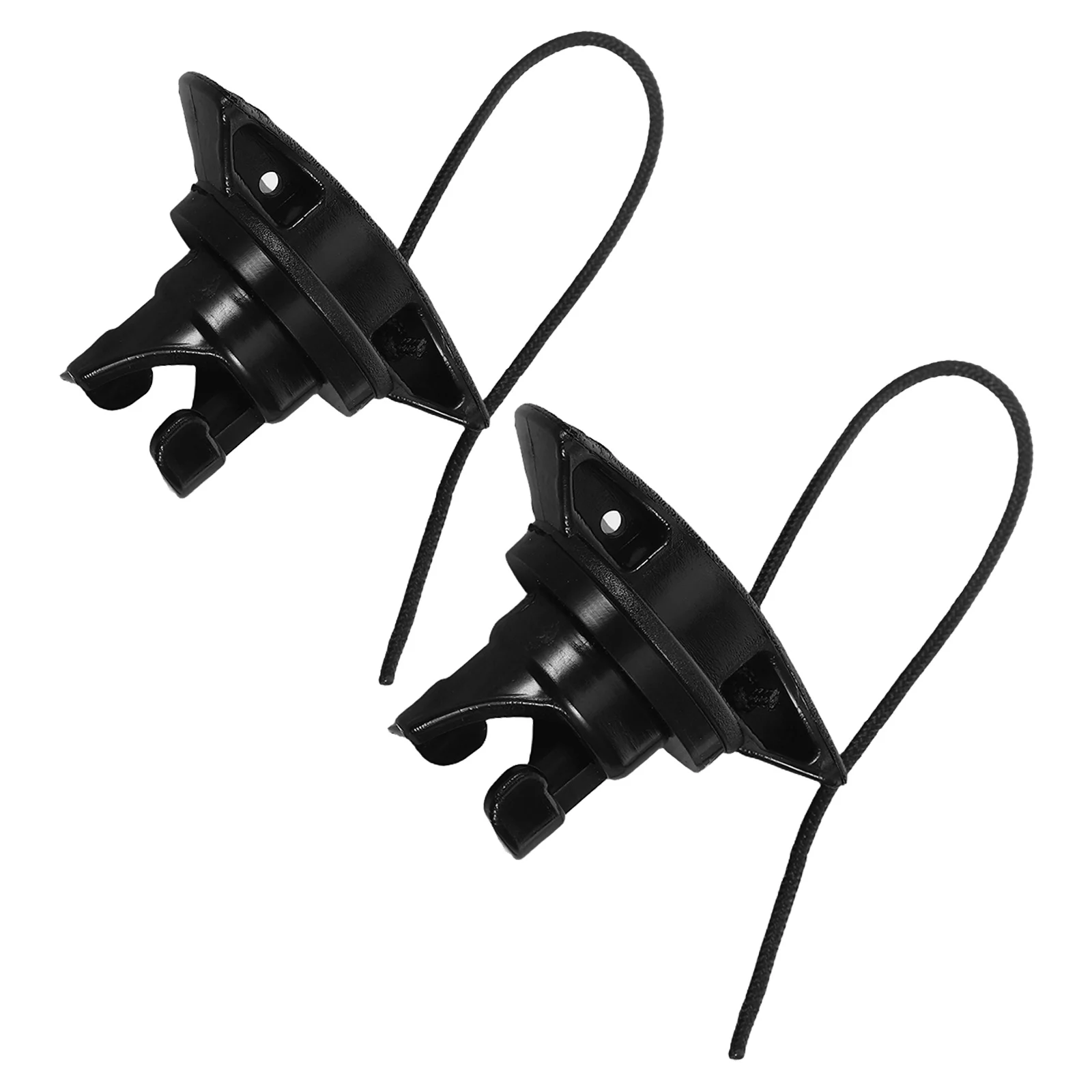 

2Pcs Kayak Air Valve Cover Black PVC Double Seal Cap for Inflatable Boat Canoe Paddle Board Fast Inflation Deflation Replacement
