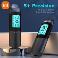 Xiaomi MR702 Digital Alcohol Tester Breathalyzer Portable Professional High Sensitivity Type-c Drunk Driving Car Electronic Tool