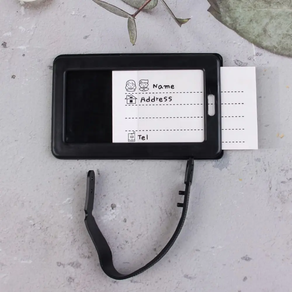 여행용 여행 가방 수하물 태그, PVC 글자 주소, 거치대 이름, 탑승 ID 태그, 여행용 액세서리, 패셔너블 수하물 라벨